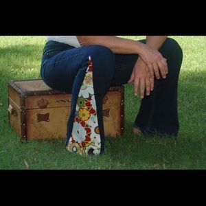 Custom Bell bottom jeans size 6 Lee Hippie flare